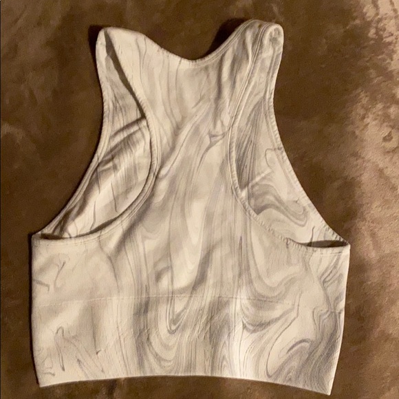 marble earth choker crop/bra with mid fire legging - Picture 7 of 16